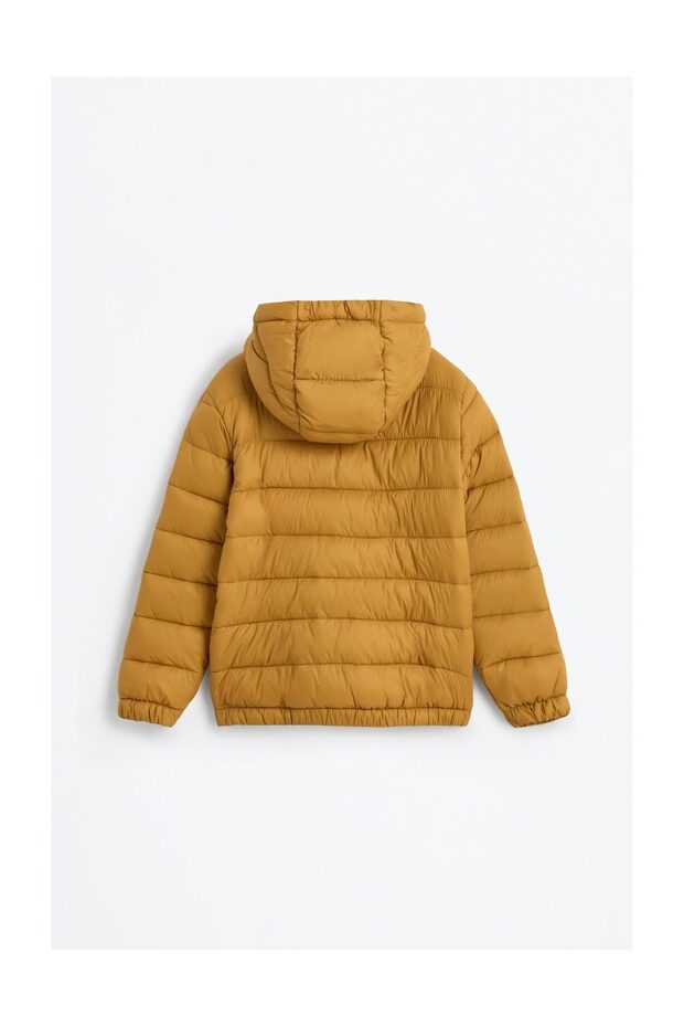 Kurtka puchowa z kapturem dla dzieci - 2