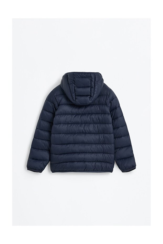 Kurtka puchowa z kapturem dla dzieci - 2