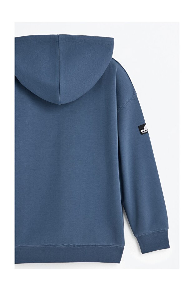 Dziecięca bluza sportowa z kapturem Interlock - 4