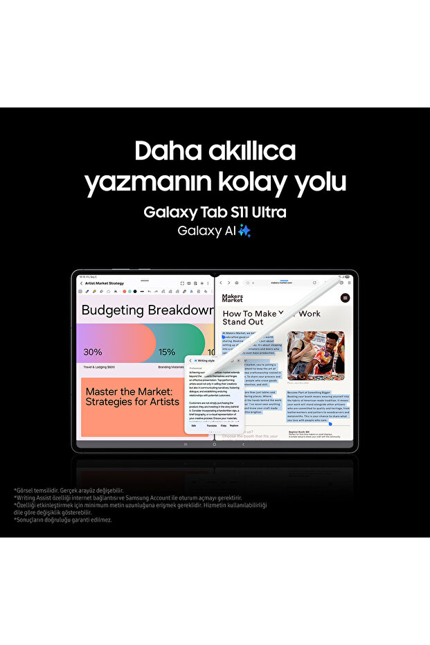 Galaxy Tab S11 Ultra 12GB 512GB Gümüş Tablet - 16