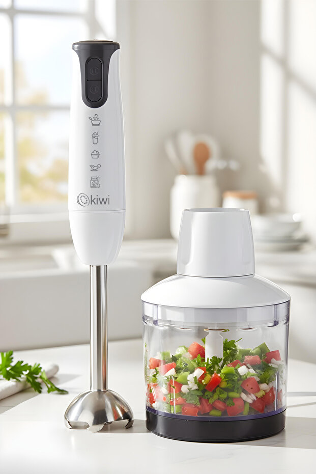 Khb 4440 Blender Seti Metal Gri - 4