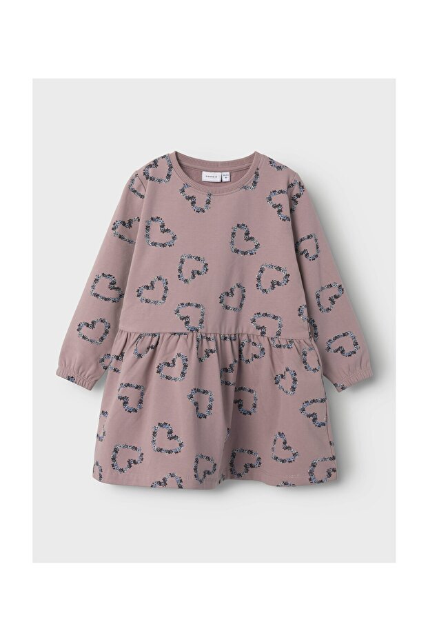 NMFOLUKRIA LS SWEAT-KLEID BRU - 2