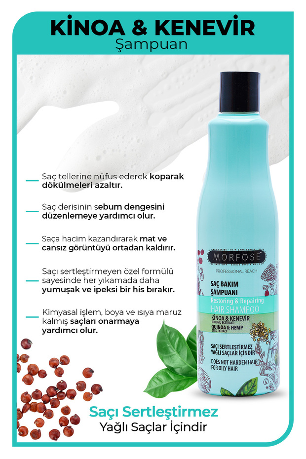 Kinoa Şampuan 500 ml - 2