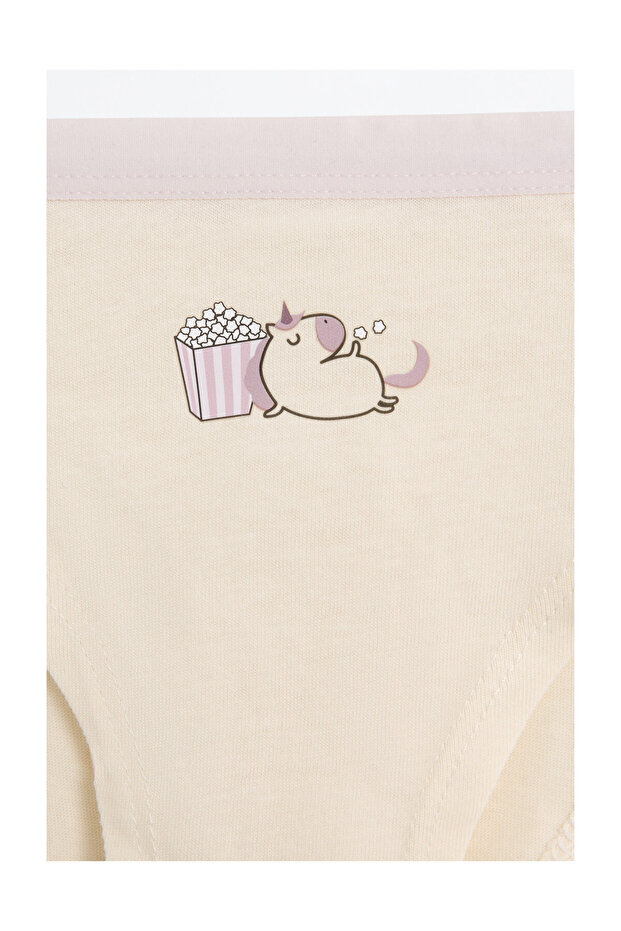 Zestaw 7 par majtek hipster z motywem jednorożca dla dzieci - 4