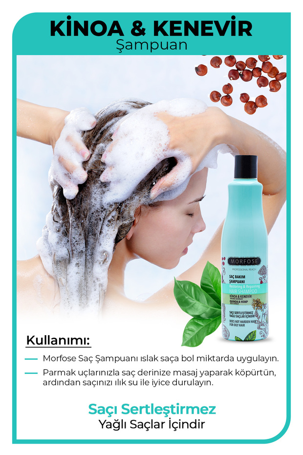 Kinoa Şampuan 500 ml - 3