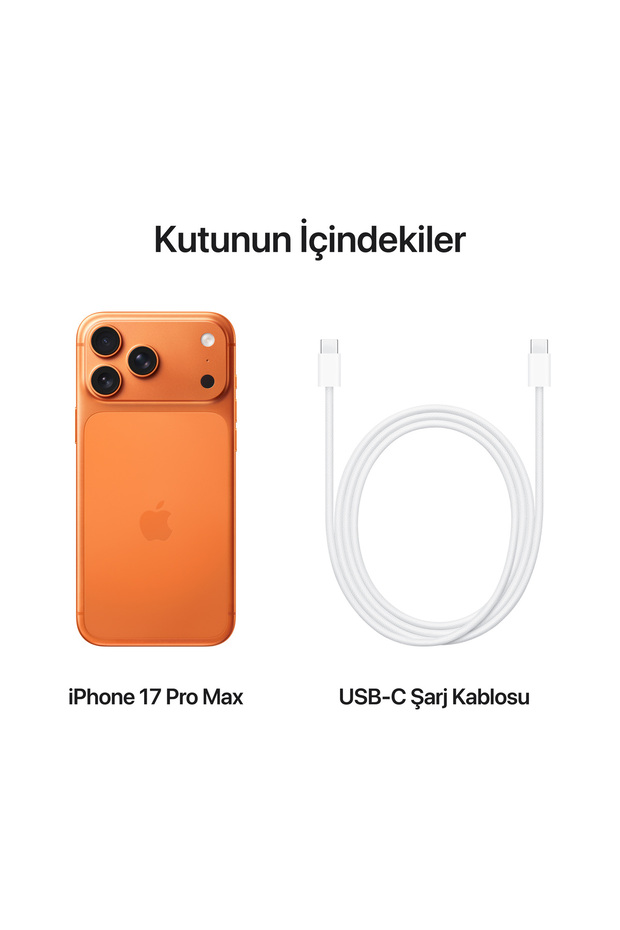 iPhone 17 Pro Max 512GB Kozmik Turuncu - 8