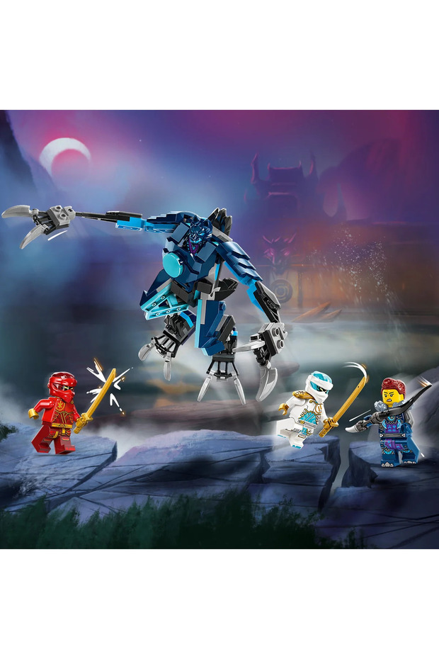 ® NINJAGO® Kai’nin Ateş Elementi Robotu 71808 - 7+ Çocuklar için Yaratıcı Oyuncak Yapım Seti (322P) - 8