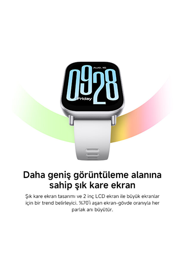 Redmi Watch 5 Active Akıllı Saat Siyah (Xiaomi Türkiye Garantili) Sesli Görüşme Özellikli - 6