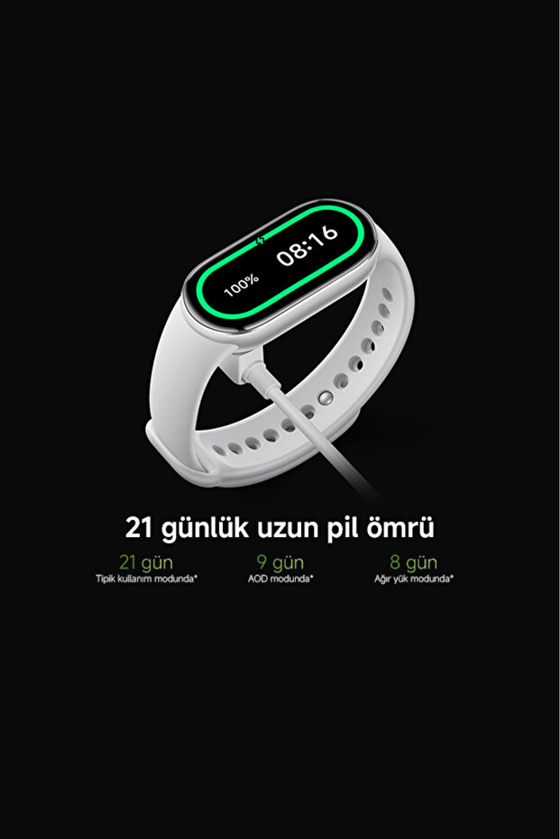 Smart Band 10 - Siyah Akıllı Bileklik (Xiaomi Türkiye Garantili) - 14