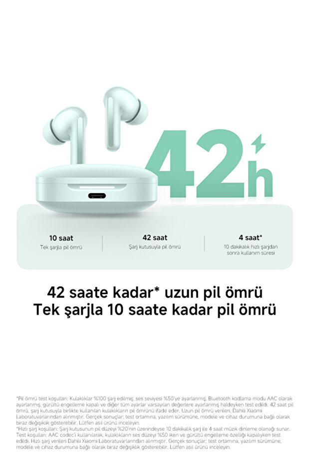 Redmi Buds 6 - Siyah Kulakiçi Kulaklık TWS (Xiaomi Türkiye Garantili) - 15
