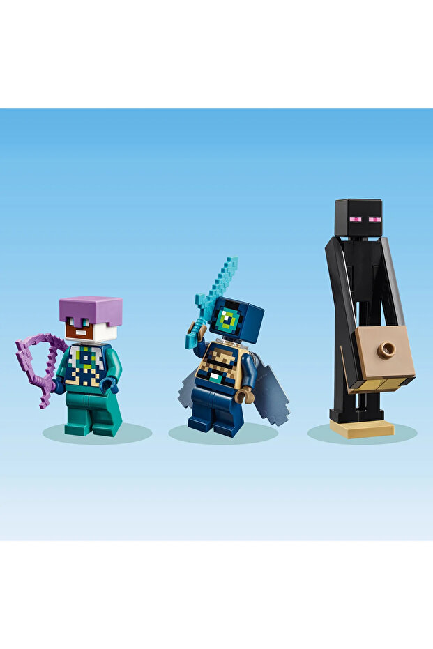 ® Minecraft® Ender Ejderhası ve End Gemisi 21264 - 8+ Yaratıcı Oyuncak Yapım Seti (657Parça) - 10
