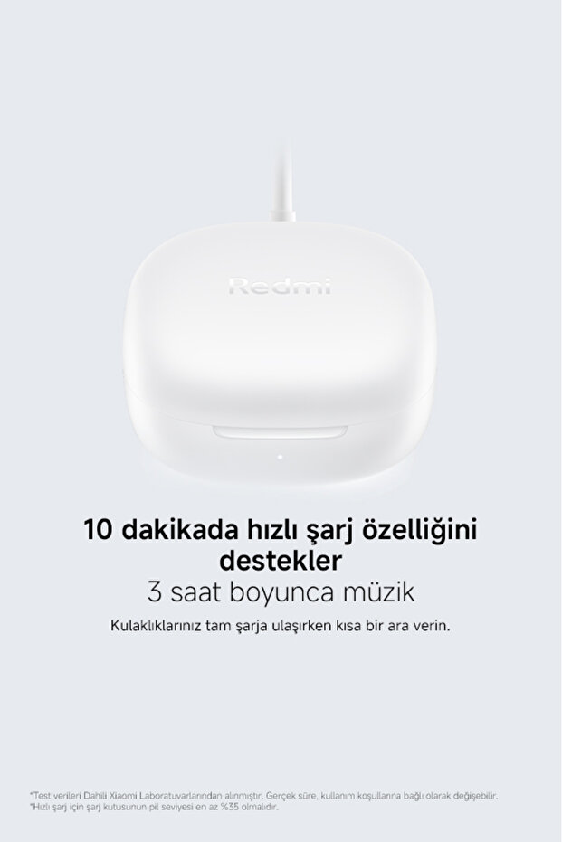 Redmi Buds 6 Play Beyaz Kulakiçi Kulaklık- Gürültü Engelleme BT 5.4 TWS (Xiaomi TR Garantili) - 12