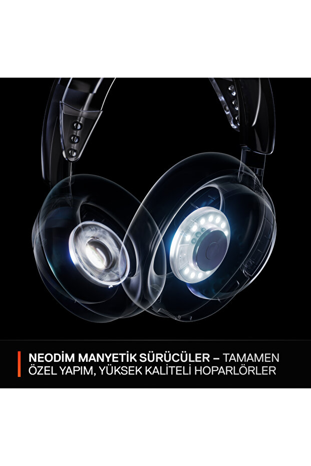 Arctis Nova 3P Wireless PC, PS, Mobil Uyumlu Kablosuz Gaming Kulaklık - Siyah SSH61686 - 9