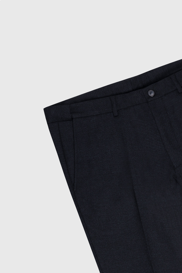 Altınyıldız Classics Lastikli Bel Slim Fit Lacivert Erkek Pantolon ACE012510152_PANTOLON KLASIK YAN - 9