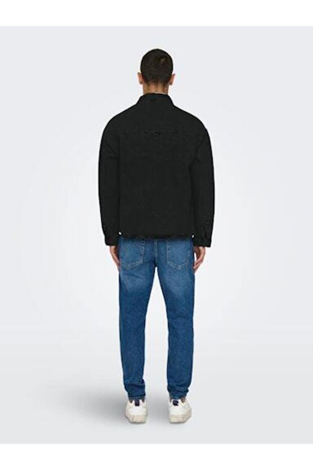 جاكيت - أسود - مقاس عادي - 4