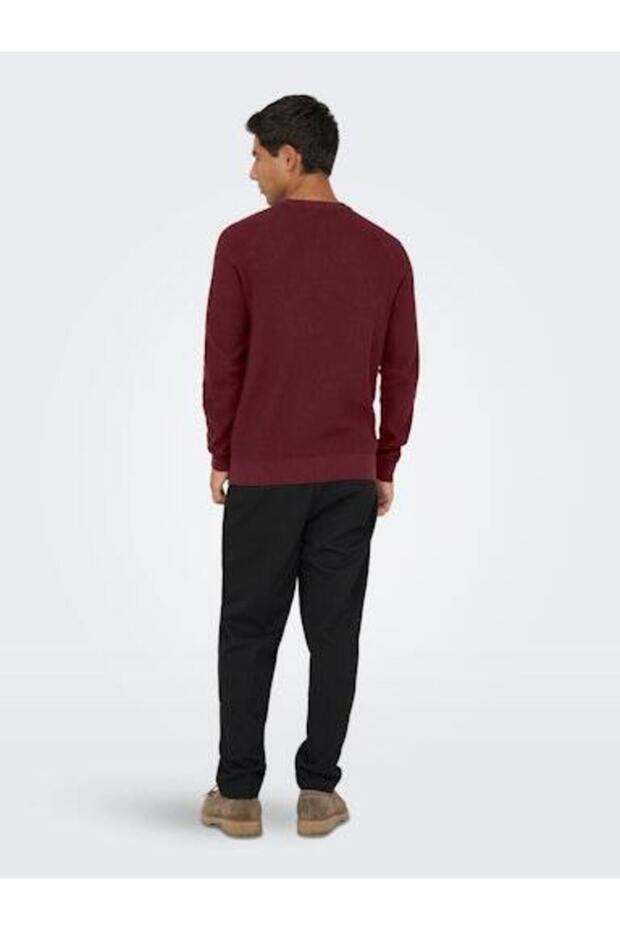 MALE FLAT KNIT PULLOVER - 4