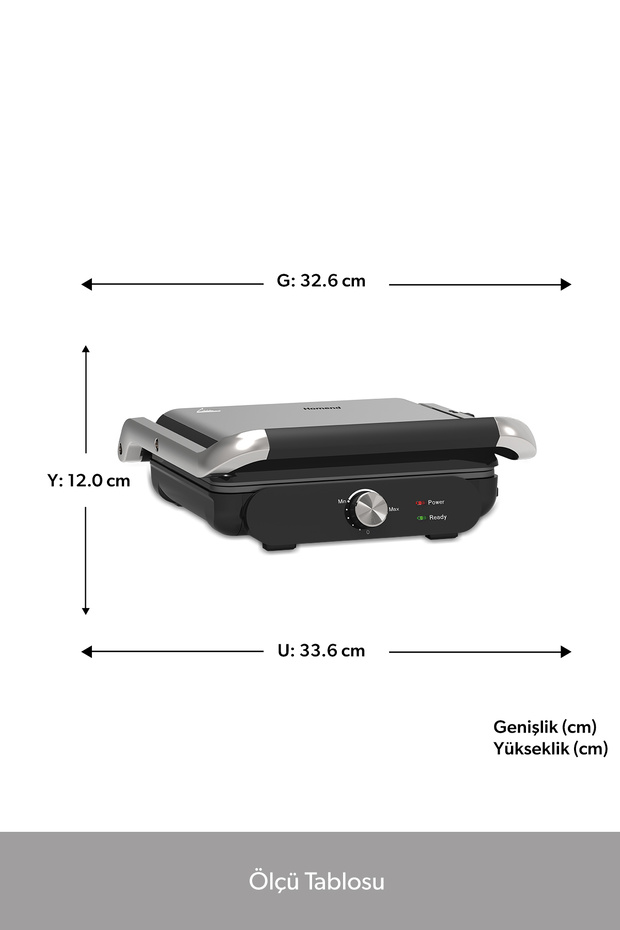 Grilliant 1366H Removable Plate Toast and Grill Machine - 2