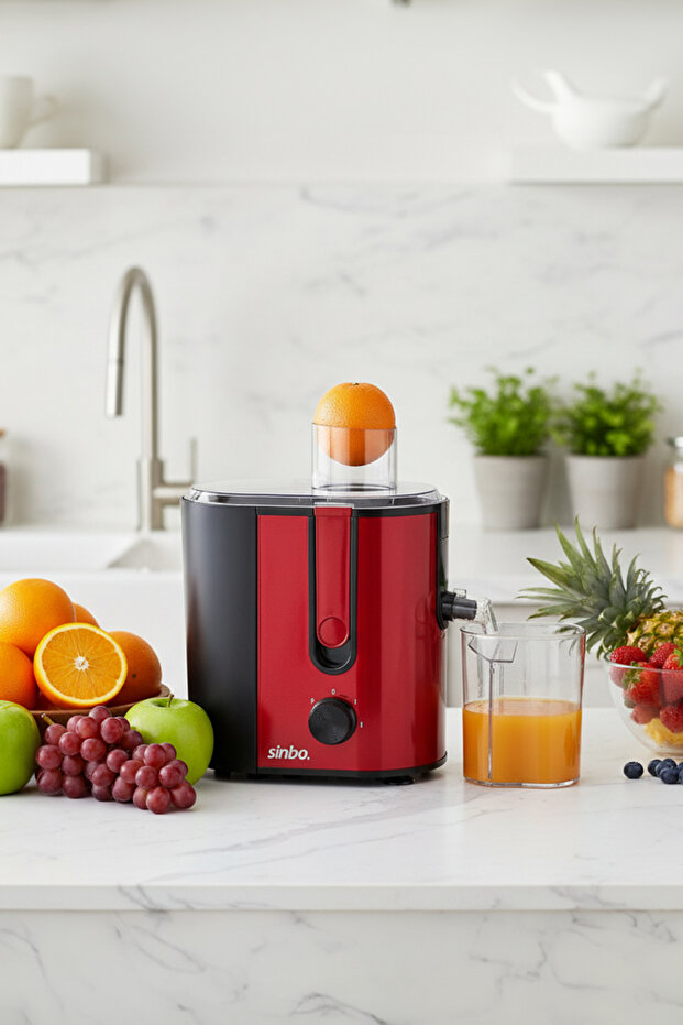 SJ-3143 Red Solid Juicer - 2