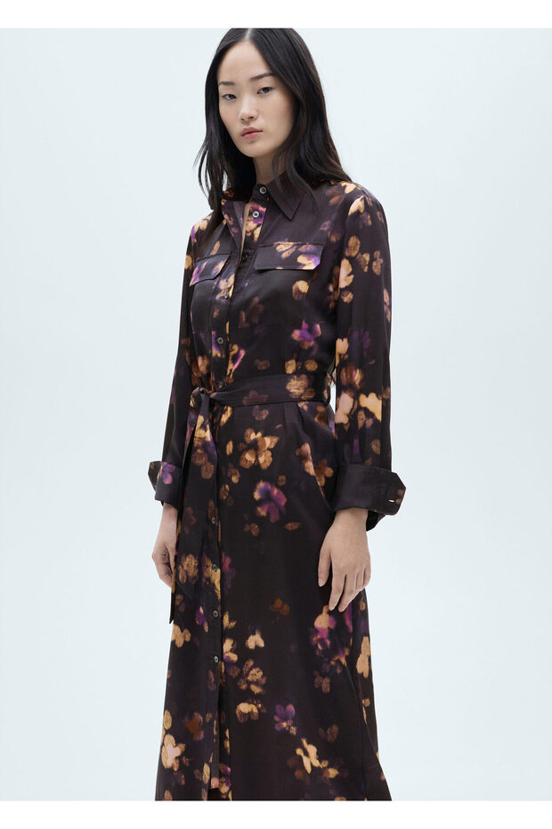 Mor Kadın Elbise 77037721 - 11