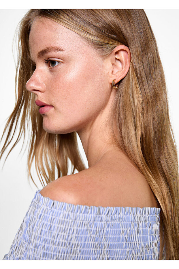 Himmelblaues Mädchenhemd 77004789 - 4