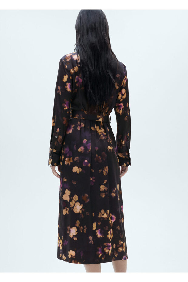 Mor Kadın Elbise 77037721 - 9