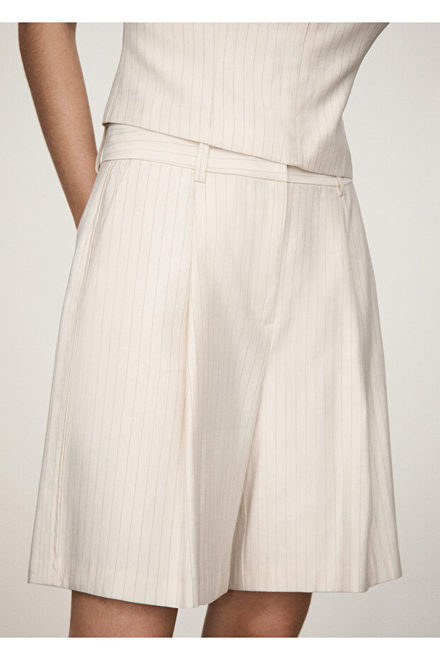 Natürel Kadın Şort & Bermuda 77063264 - 4