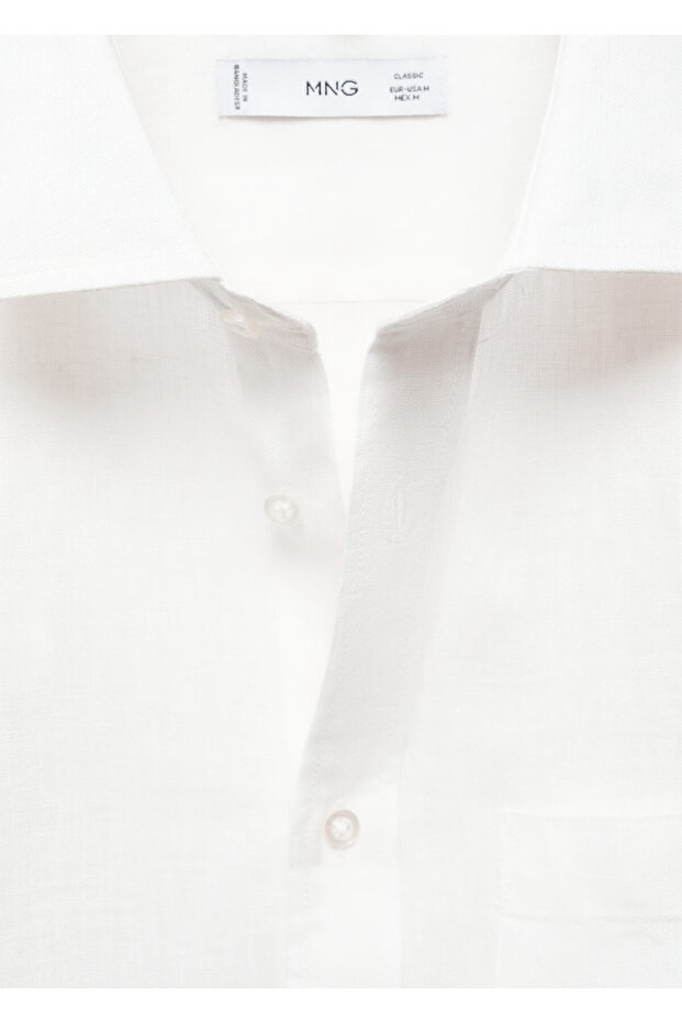 Weißes Herrenhemd 67045982 - 7