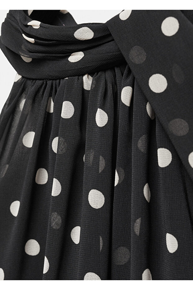 Asimetrik puantiyeli bluz - 6