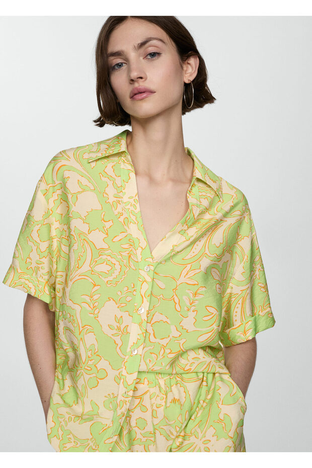 Lime Kadın Gömlek 77020349 - 9