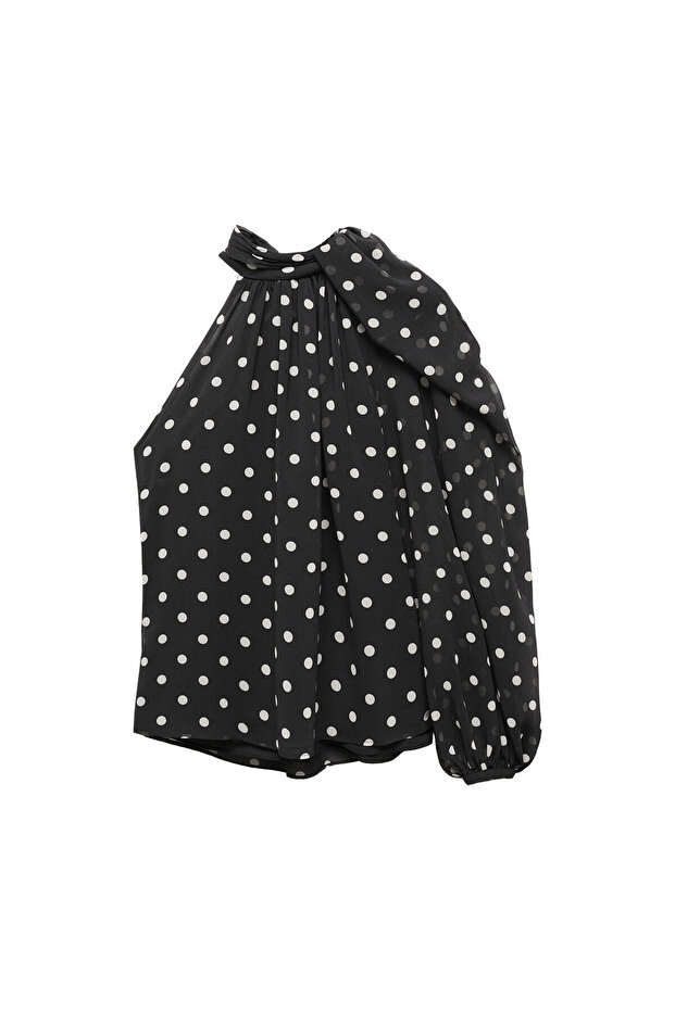 Asimetrik puantiyeli bluz - 2