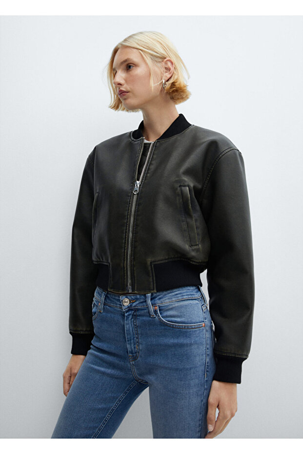 Blugi skinny decupați - 3