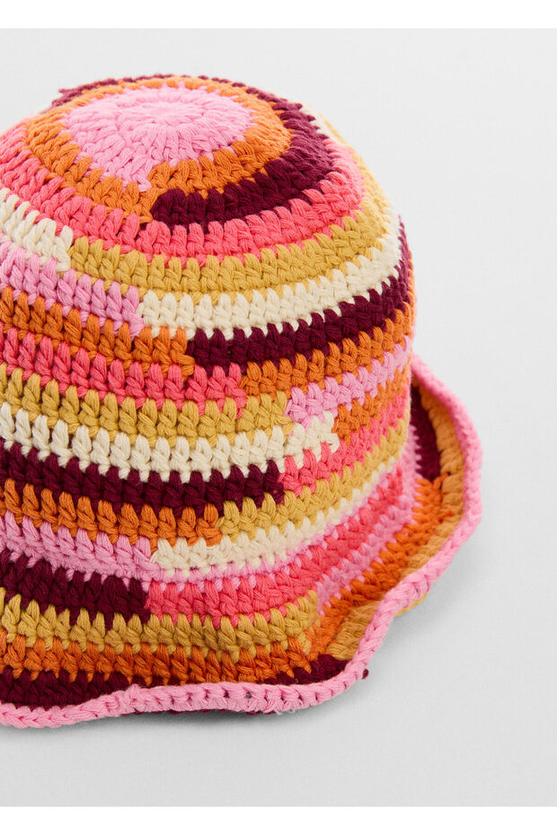 Pembe Kadın  Şapka 77000193 - 6