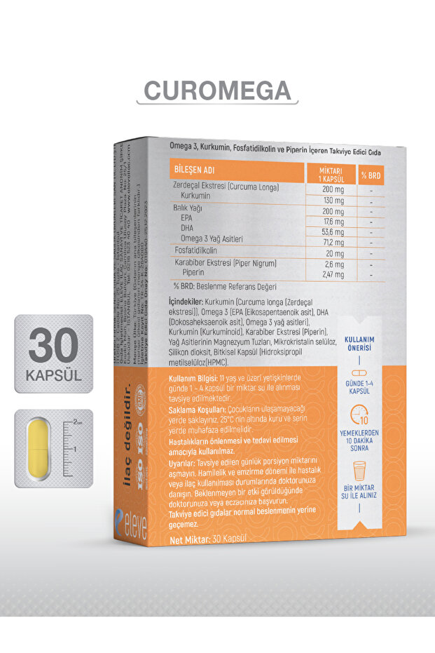 CUROMEGA 30 KAPSÜL - 5