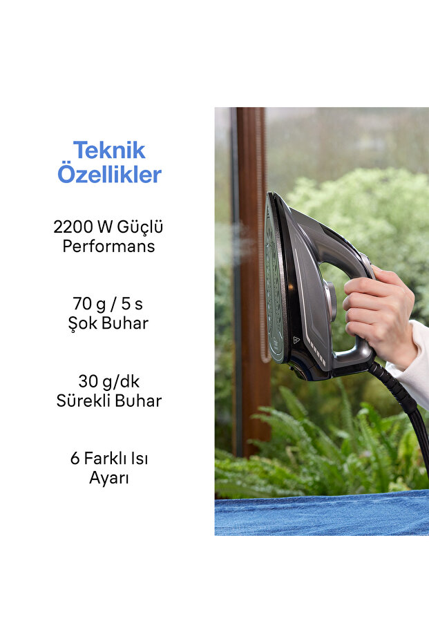 Power Press Profesyonel Buhar Jeneratörlü Ütü - 4