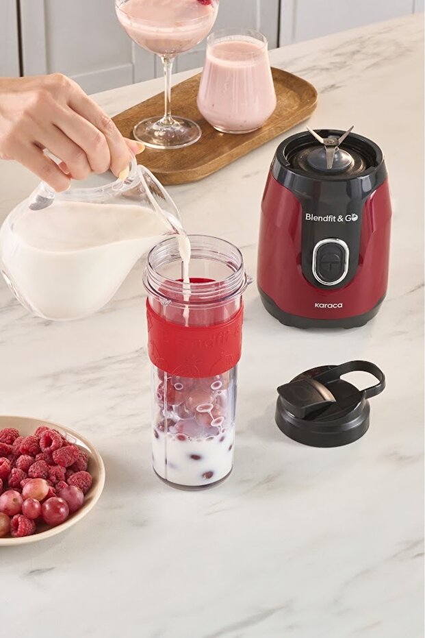 Blendfit Go Personal Kişisel Smoothie Blender Red - 3