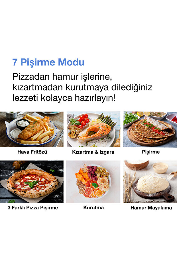 Pizzamore Multifonksiyonel Pizza Fırını - 6