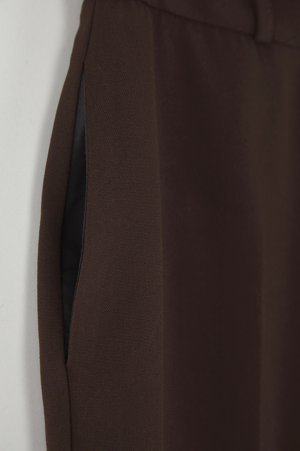 Kahverengi Flare Kalıp Bootcut Kumaş Pantolon TWOAW26PL00056 - 6