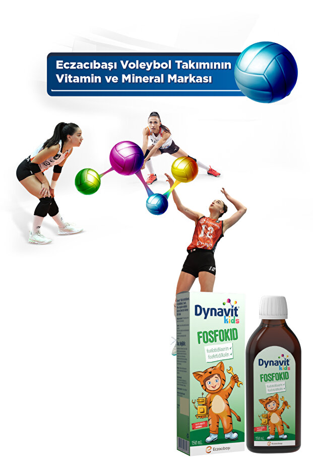 Kids Fosfokid Şurup 150 mL – Çocuk için Fosfotidilserin, Fosfotidilkolin, Rodiola, Taurin- Odaklanma - 8