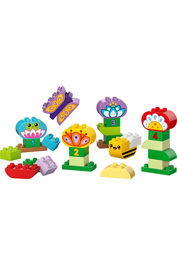 ® DUPLO® Kasabası Yaratıcı Bahçe ve Çiçekler 10444 - 2+ Eğitici Oyuncak Yapım Seti (45P) - 3