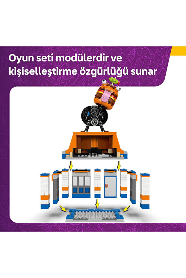 ® Fortnite® Durrr Burger Restoranı 77076 - 10+ Çocuklar için Yaratıcı Oyuncak Yapım Seti (546P) - 7