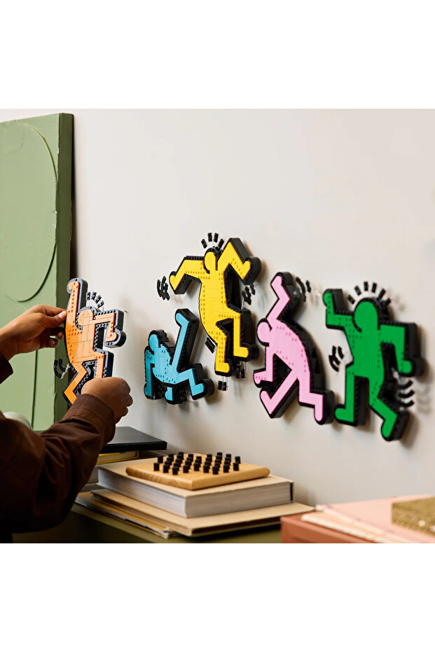 ® Art Keith Haring – Dans Eden Figürler 31216 - Yetişkinler için Model Yapım Seti (1773 Parça) - 8