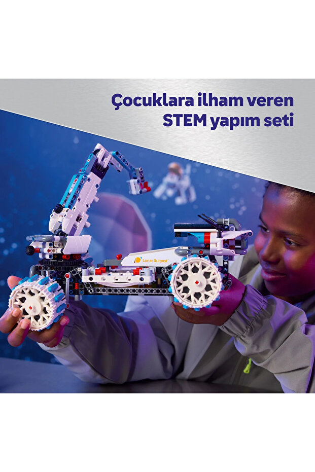 ® Technic Lunar Outpost™ Ay Gezgini Uzay Aracı 42211 - 10+ Yaratıcı Oyuncak Yapım Seti (1082P) - 7