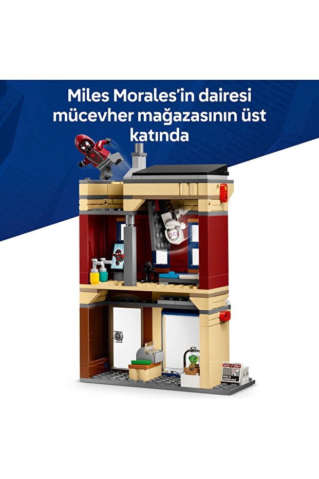 ® ǀ Marvel Örümcek Adam, Oscorp'a Karşı 76324 – 10 Yaş Üzeri Çocuklar için Oyuncak Seti (808p) - 7