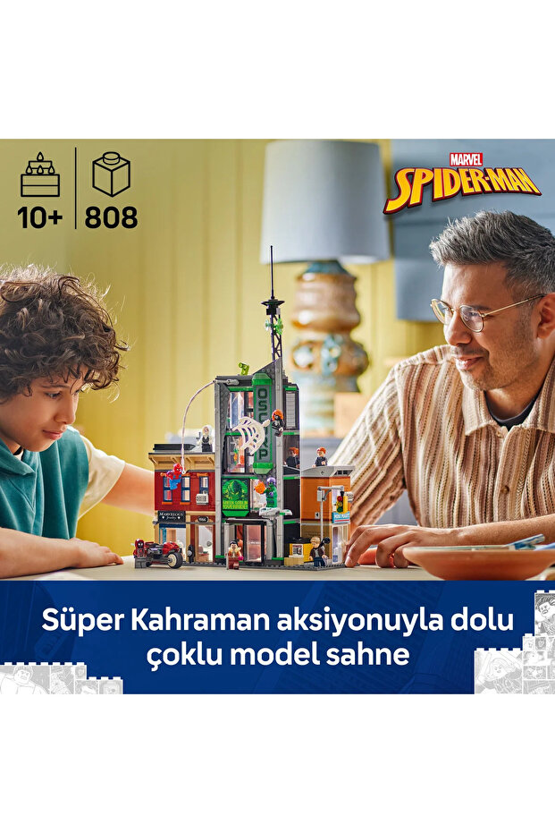 ® ǀ Marvel Örümcek Adam, Oscorp'a Karşı 76324 – 10 Yaş Üzeri Çocuklar için Oyuncak Seti (808p) - 6