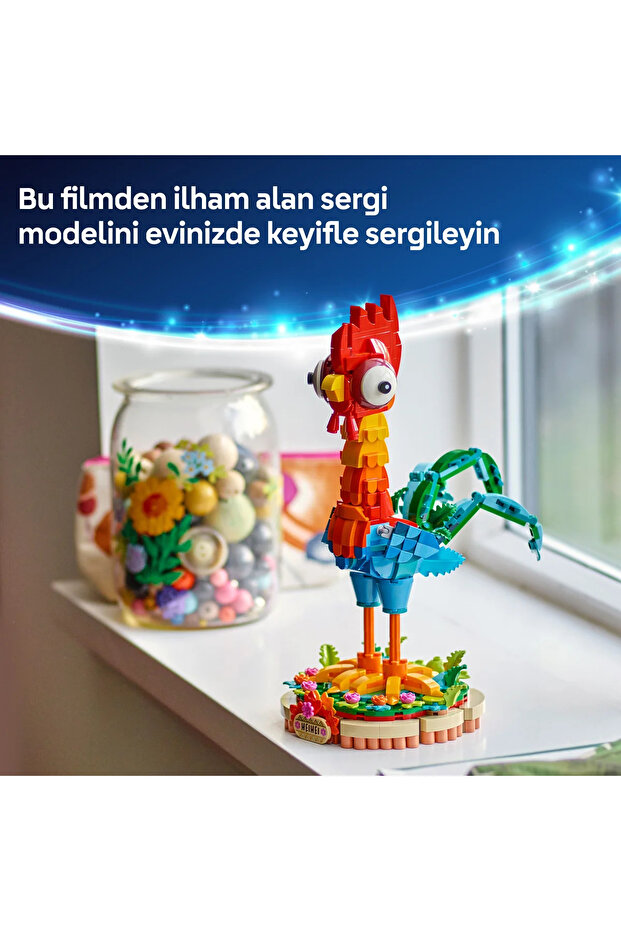 ® ǀ Disney Moana 2 Heihei 43272 - 9+ Çocuklar için İnşa Edilebilen Hayvan Modeli Yapım Seti (566 P) - 10