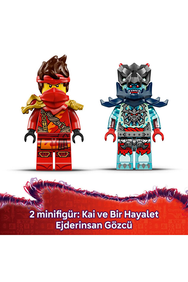® NINJAGO ® Kai'nin 2 Ninja Bisiklet Oyuncaklı Motosiklet Hız Yarışı Oyun Seti 71838 - 9