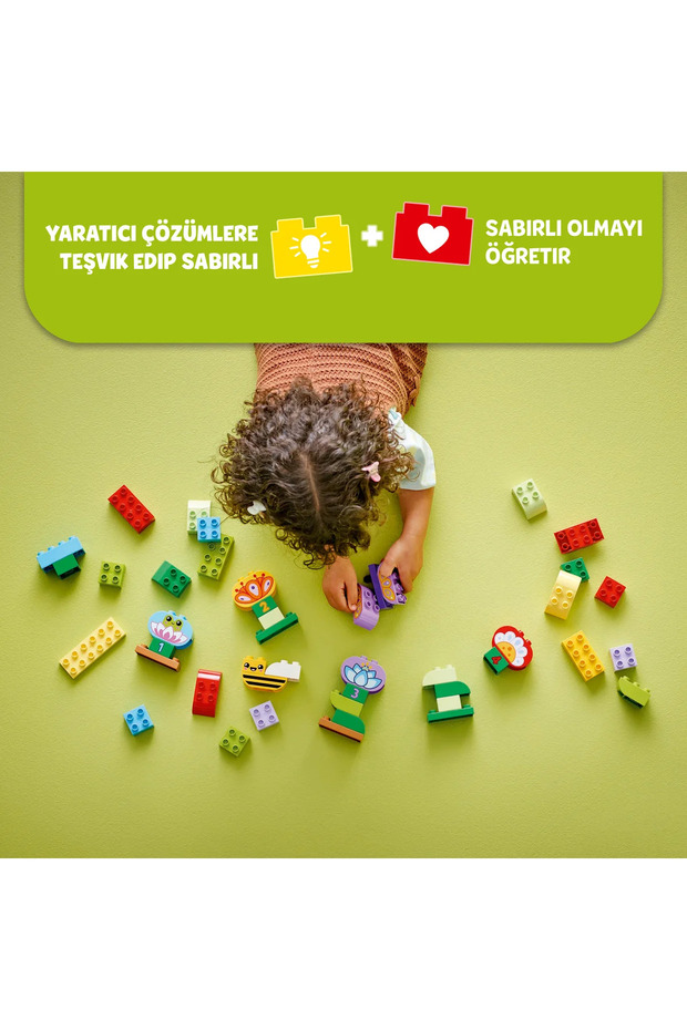 ® DUPLO® Kasabası Yaratıcı Bahçe ve Çiçekler 10444 - 2+ Eğitici Oyuncak Yapım Seti (45P) - 7