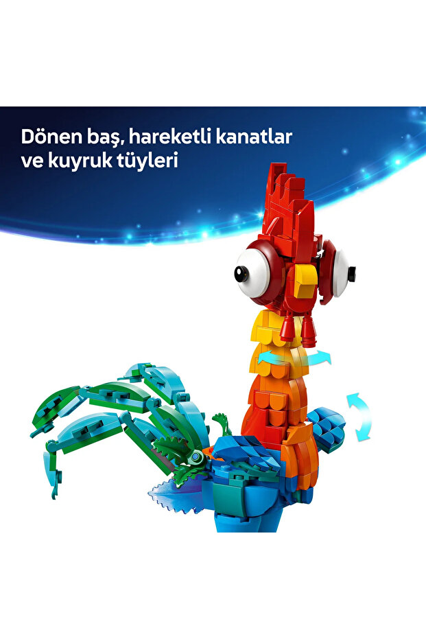 ® ǀ Disney Moana 2 Heihei 43272 - 9+ Çocuklar için İnşa Edilebilen Hayvan Modeli Yapım Seti (566 P) - 8