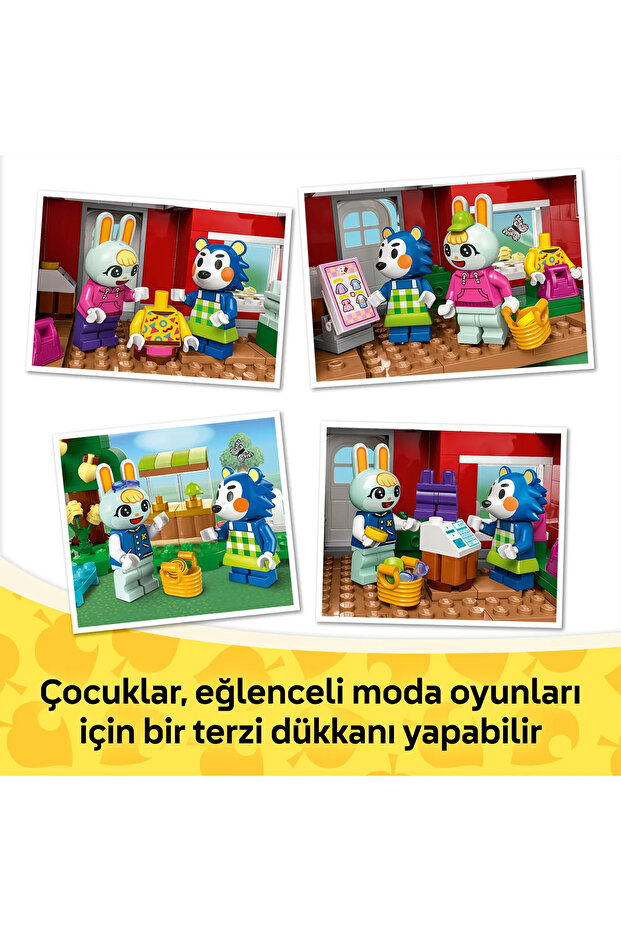 ® Animal Crossing™ Able Sisters Giyim Mağazası 77055 - 6+ Oyuncak Yapım Seti (322Parça) - 7