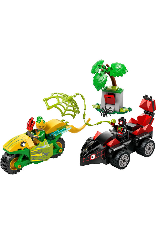 ® Marvel Spidey ve İnanılmaz Arkadaşları Spin ve Electro Dinozor Aracı Takibi 11198 - 3